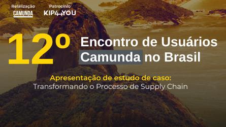 12º Encontro de Usuários CAMUNDA no Brasil